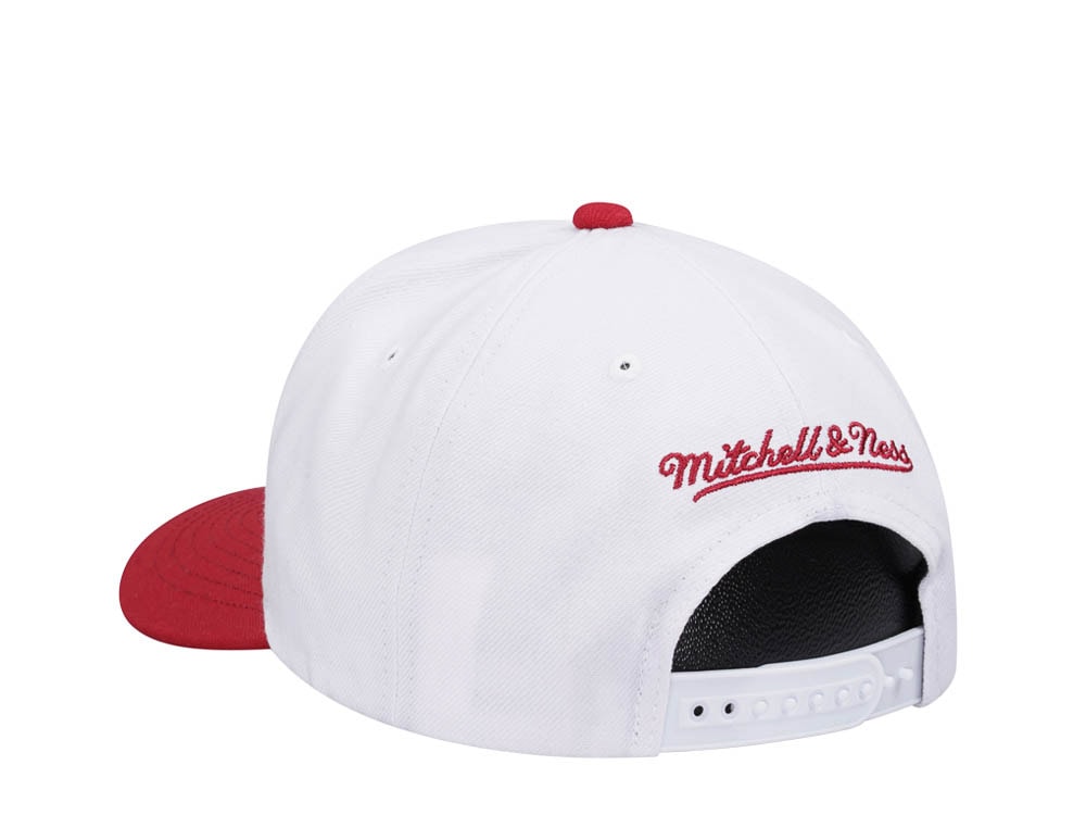 Mitchell & Ness Seattle Supersonics Team Two Tone 2.0 Pro White Snapback Cap