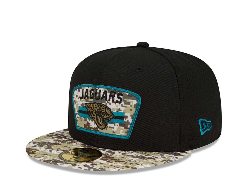 New Era Jacksonville Jaguars Salute to Service 21 59Fifty Fitted Cap