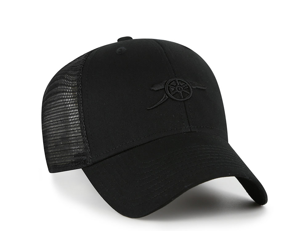 47 Brand Arsenal FC Black MVP Trucker Snapback Cap