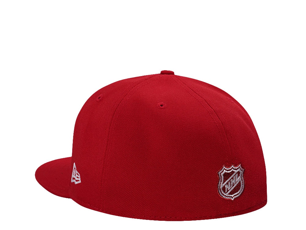 New Era Detroit Red Wings Winter Classic 2009 Scarlet Prime Edition 59Fifty Fitted Cap