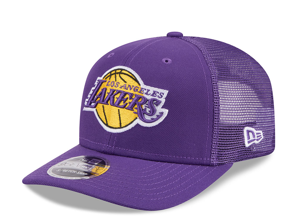 New Era Los Angeles Lakers Purple Edition 9Seventy Trucker Snapback Cap