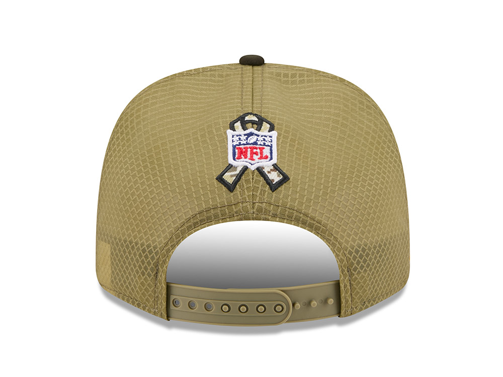 New Era Carolina Panthers Salute To Service 2025 9Seventy Snapback Cap