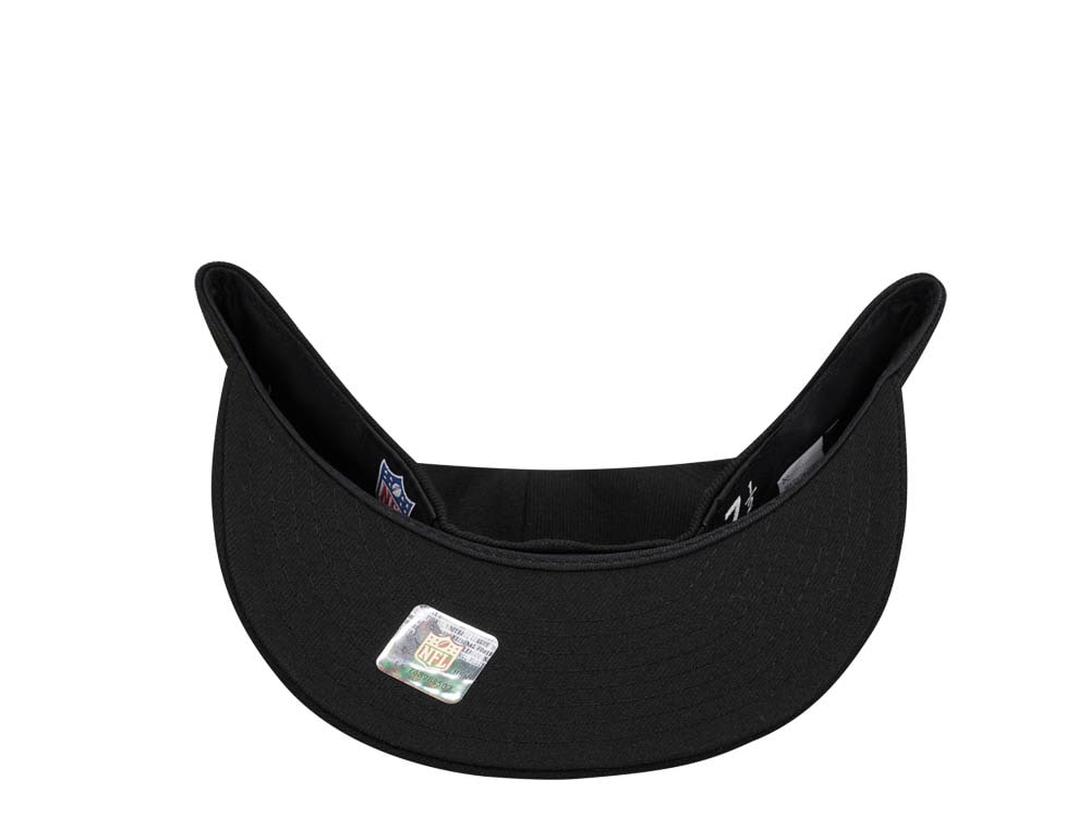 New Era Los Angeles Chargers All Black Edition 59Fifty Fitted Cap