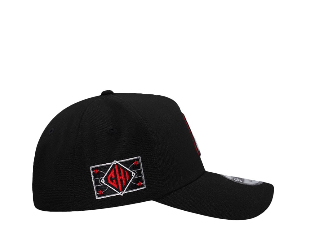 New Era Chicago White Sox Classic Black Prime Edition 9Forty A Frame Snapback Cap
