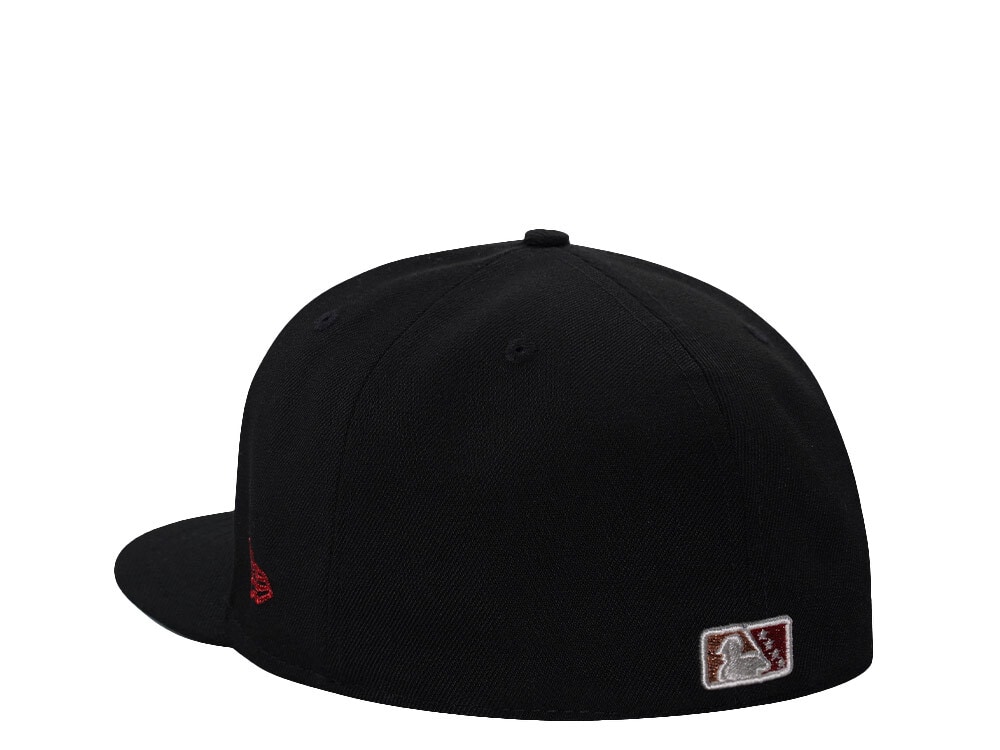 New Era Fresno Grizzlies Blood Claw Cut Distressed Black Prime Edition 59Fifty Fitted Cap