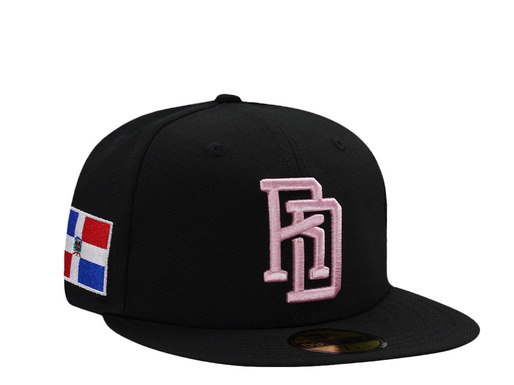 New Era Dominican Republic World Baseball Classic Black Edition 59Fifty Fitted Cap