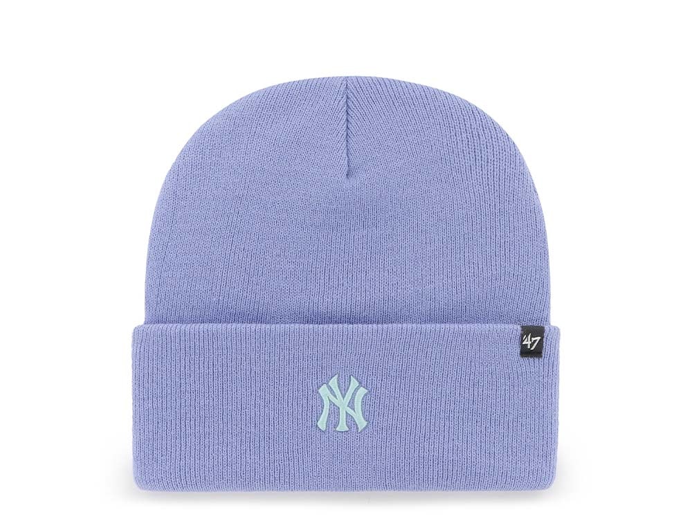 47Brand New York Yankees Lavender Base Runner Cuff Cappelli