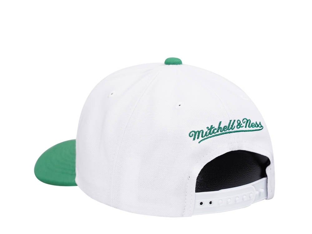 Mitchell & Ness Utah Jazz Team Two Tone 2.0 Pro White Snapback Cap
