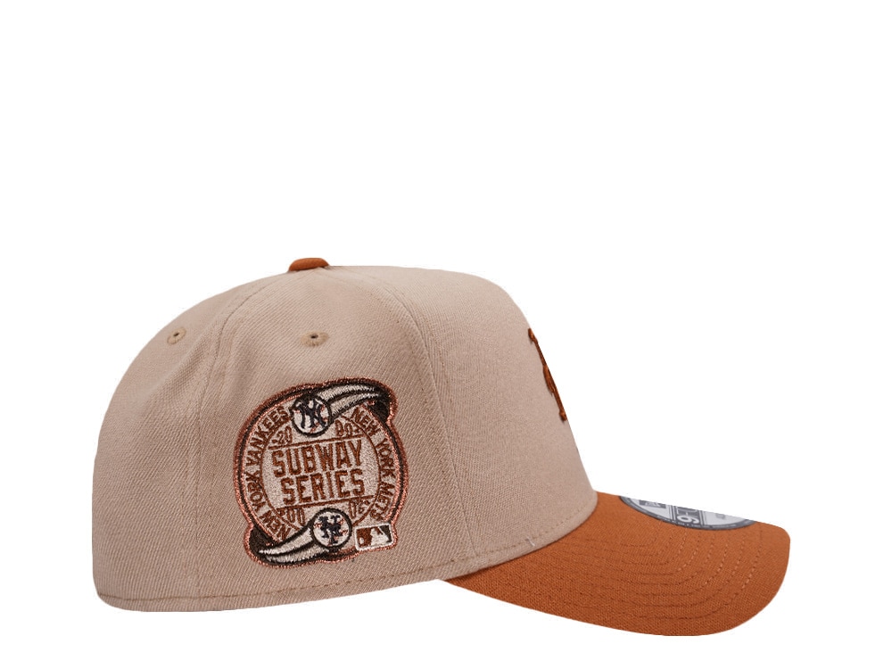 New Era New York Mets World Series 2000 Pumpkin Spice Edition 9Forty A Frame Snapback Cap