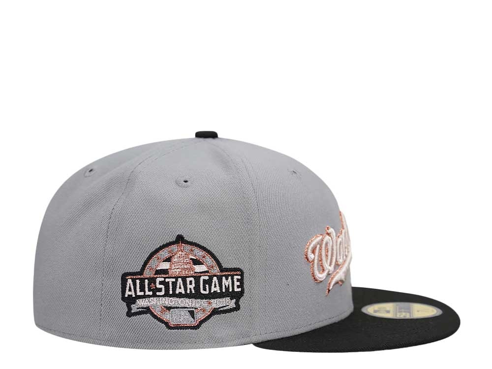 New Era Washington Nationals All Star Game 2018 Concrete Copper Two Tone Edition 59Fifty Fitted Cap