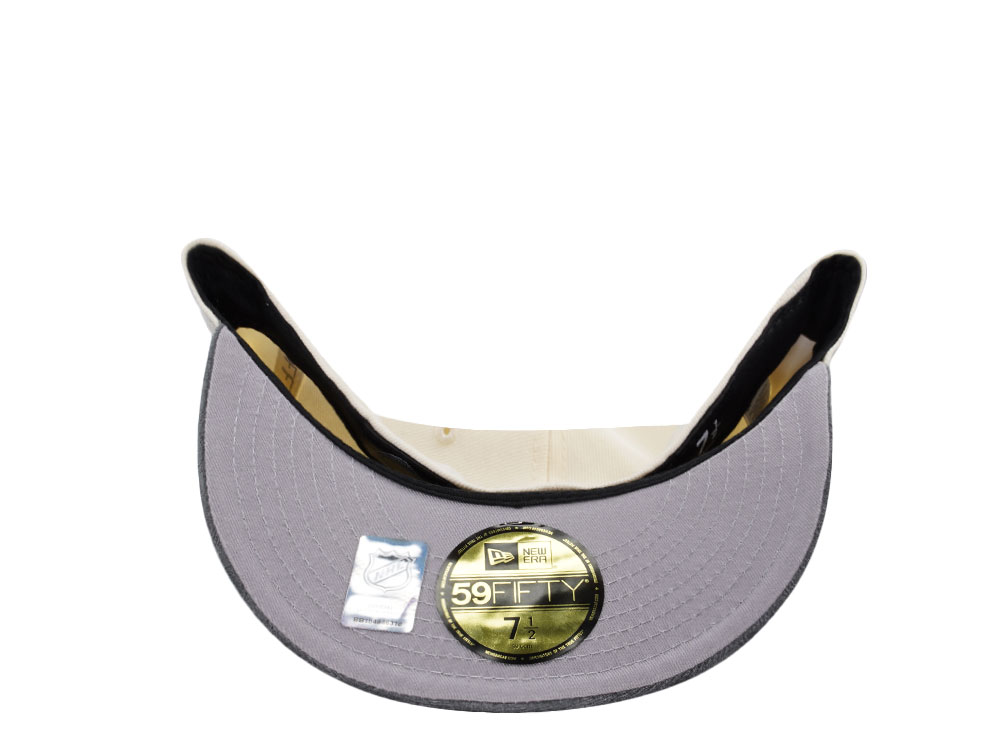 New Era Anaheim Ducks 10th Anniversary Chrome Two Tone Edition 59Fifty Fitted Cap