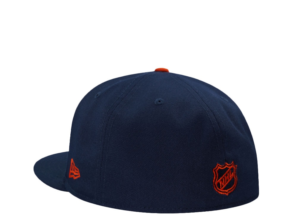 New Era New York Islanders Final Regular Season Home Game Navy Two Tone Edition 59Fifty Fitted Cap
