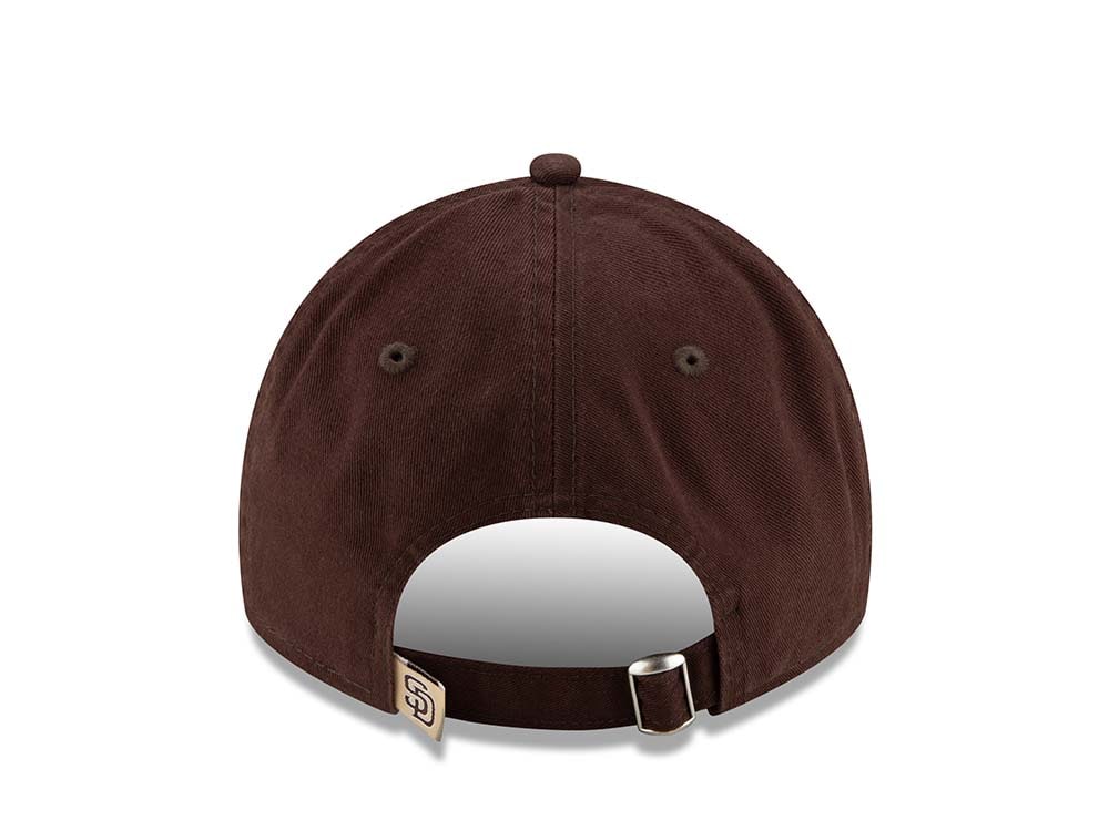 New Era San Diego Padres Brown Core Classic 9Twenty Strapback Cap