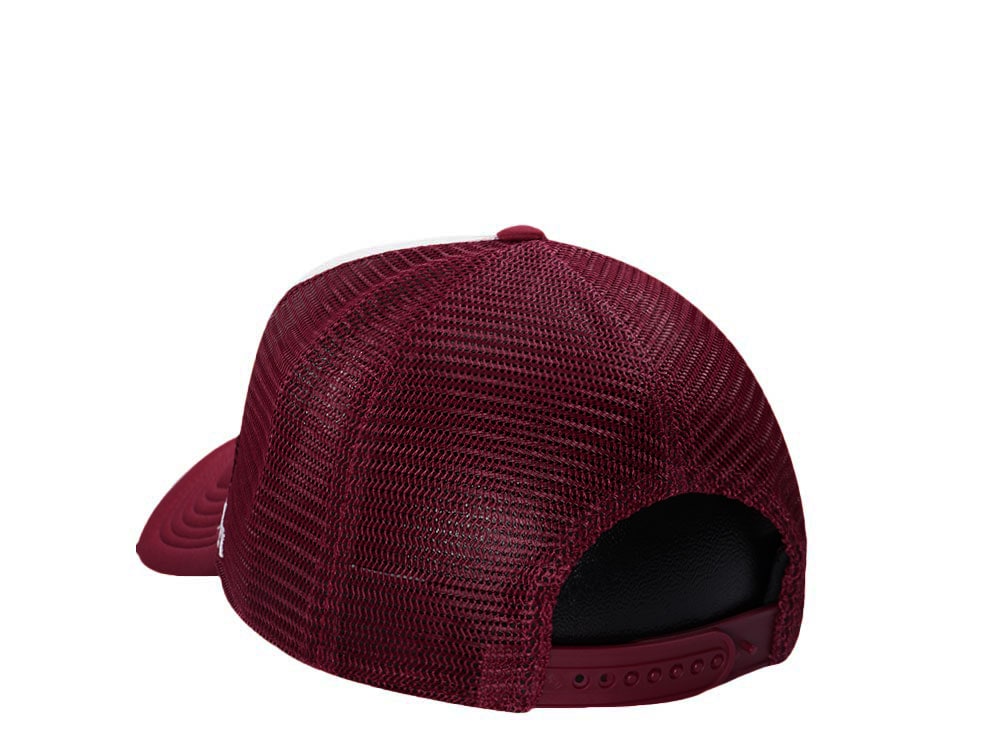 47Brand Philadelphia Phillies Cardinal Tri Tone Foam Offside Trucker Snapback Cap