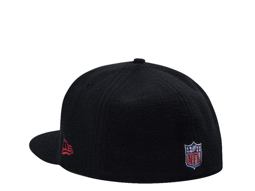 New Era Buffalo Bills 25th Anniversary Black Prime Fleece Edition 59Fifty Fitted Cap