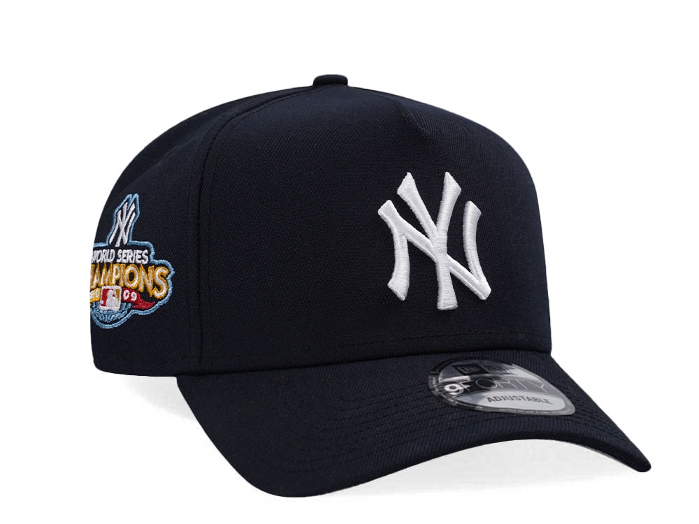 New Era New York Yankees World Series Champions 2009 Navy Edition 9Forty A Frame Snapback Cap