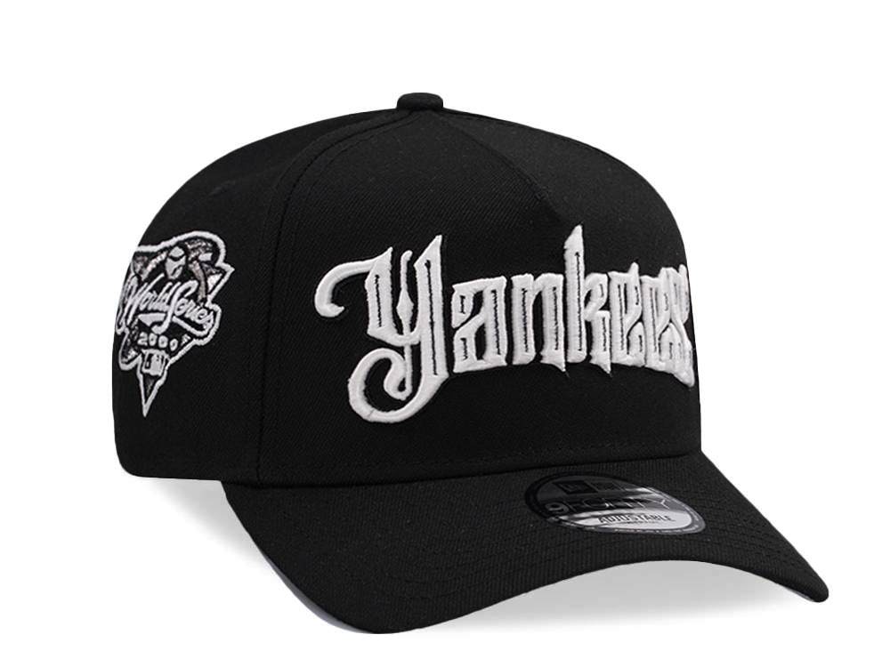 New Era New York Yankees World Series 2000 Black Prime Edition 9Forty A Frame Snapback Cap