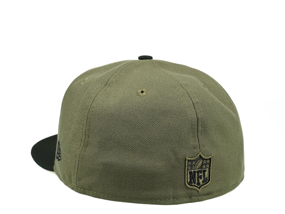 New Era San Francisco 49ers Olive Black Edition 59Fifty Fitted Cap