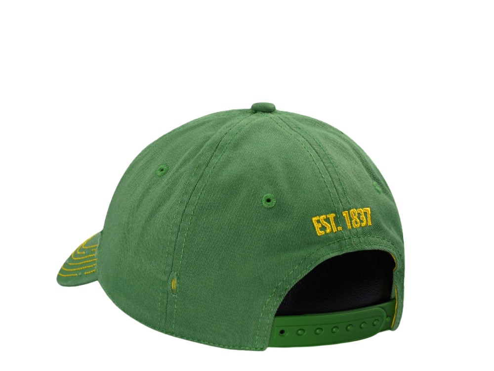 John Deere Vintage Dadhat Green Snapback Cap
