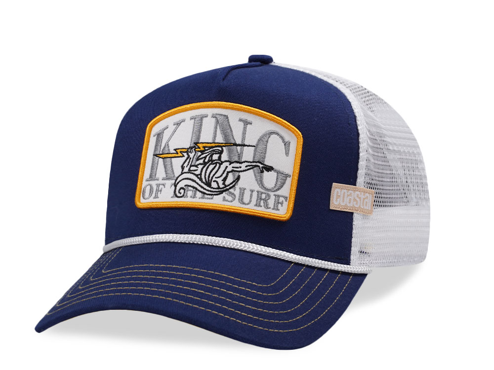 Djinns HFT King Of The Surf Navy Trucker Snapback Cap