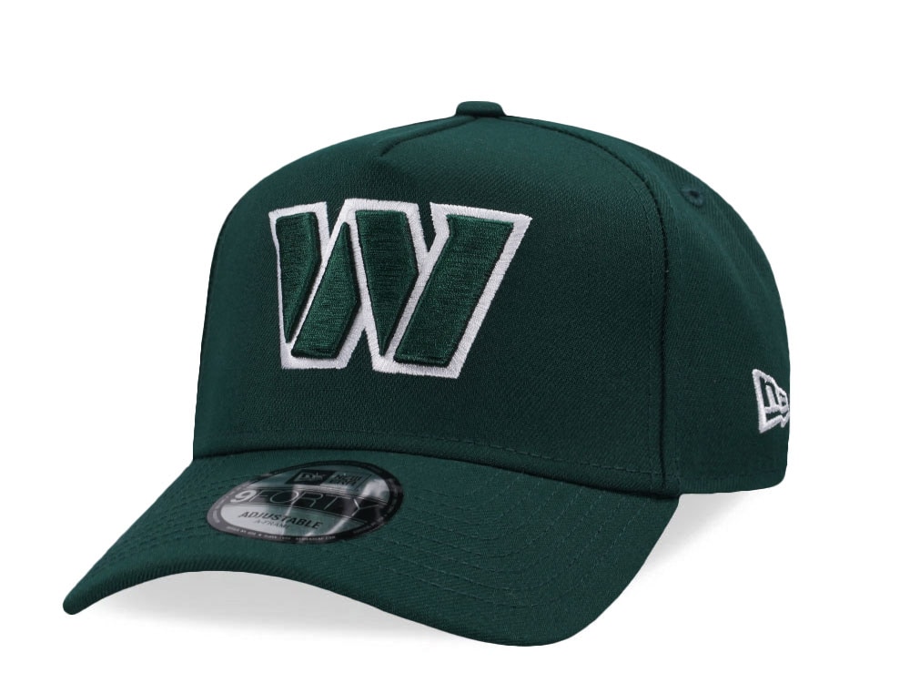 New Era Washington Commanders Field Green Prime Edition 9Forty A Frame Snapback Cap