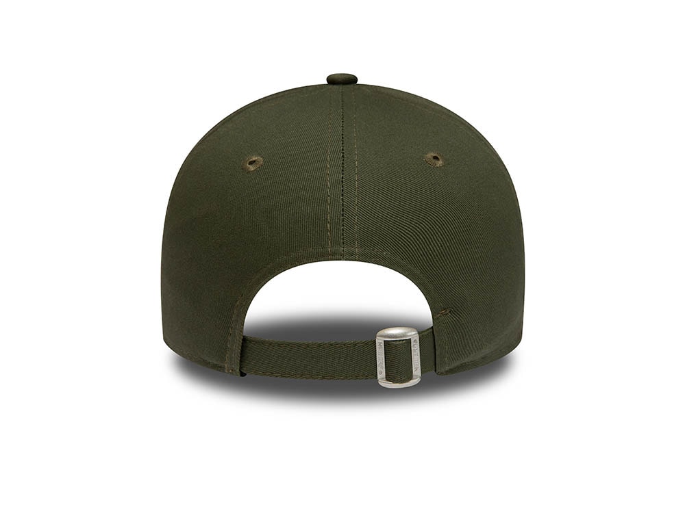 New Era New York Yankees League Essential Olive Womens 9Forty Strapback Cap
