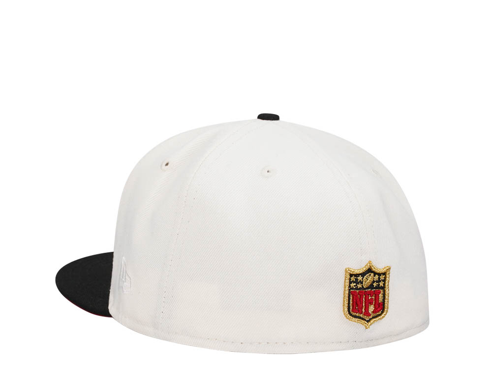 New Era San Francisco 49ers 60 Seasons Chrome Two Tone Edition 59Fifty Fitted Cap
