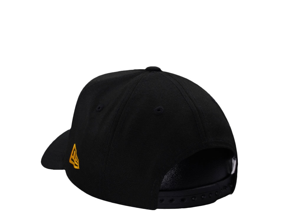 New Era Boston Bruins 90th Anniversary Black Prime Edition 9Forty A Frame Snapback Cap