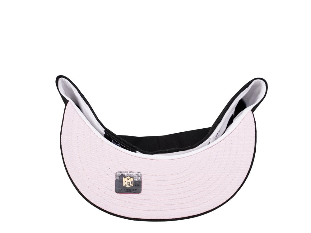 New Era Las Vegas Raiders Super Bowl XVIII Pink Edition 59Fifty Fitted Cap