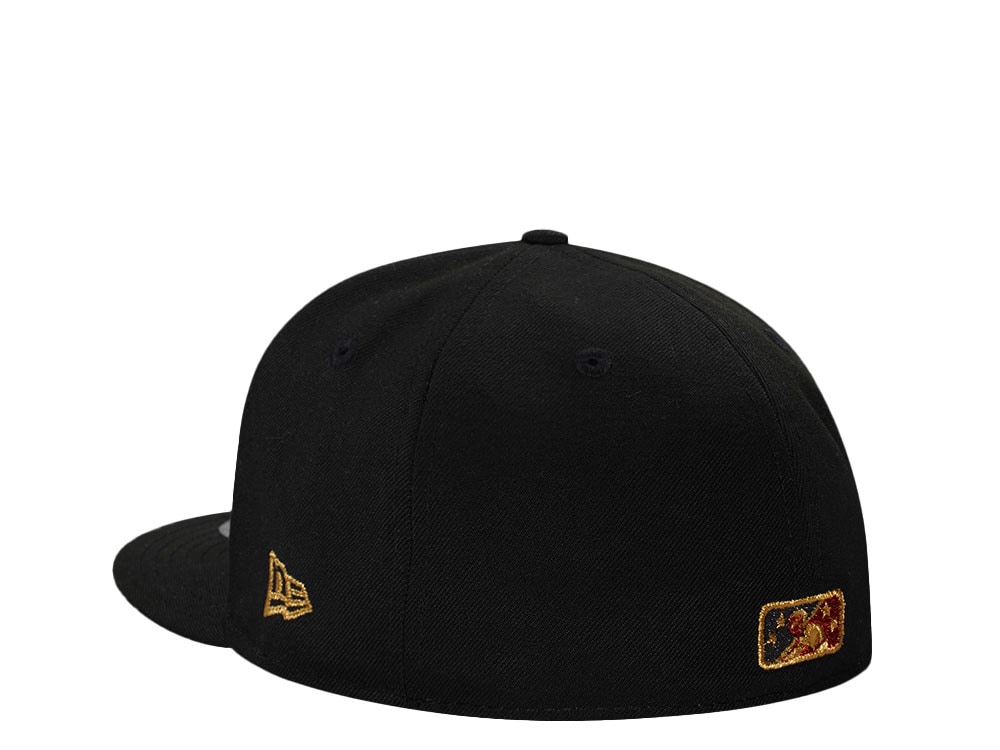 New Era Columbus Clippers Veleros Black Metallic Edition 59Fifty Fitted Cap