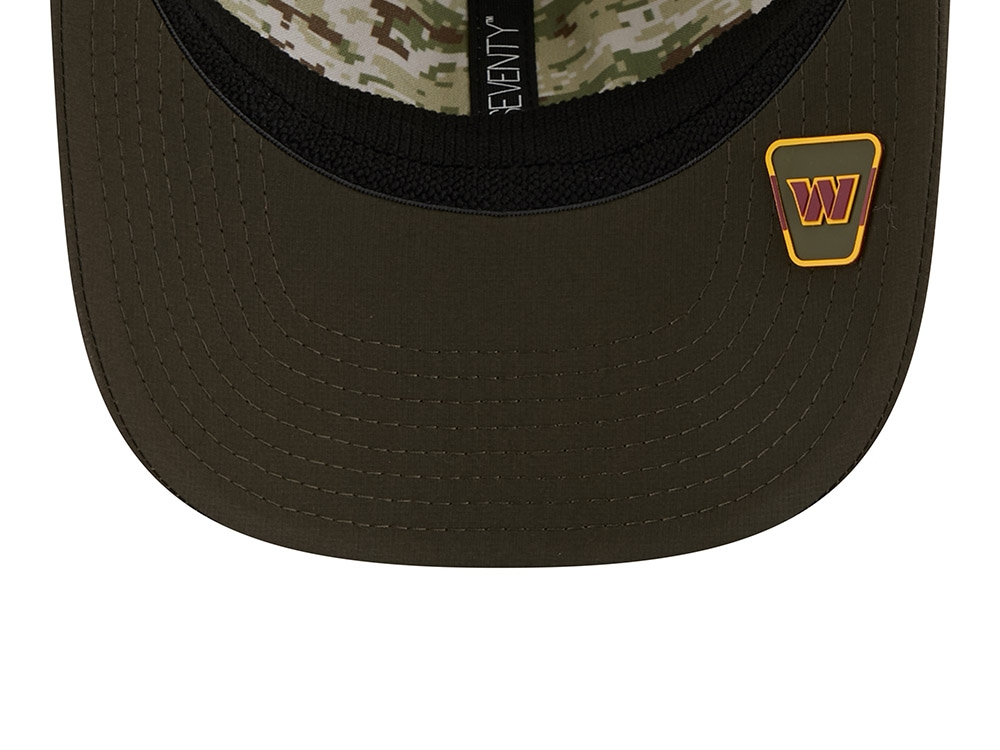 New Era Washington Commanders Salute To Service 2025 9Seventy Snapback Cap