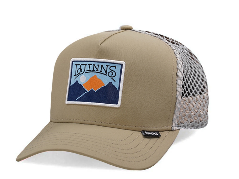 Djinns HFT Sand Big Net Mountain Trucker Snapback Cap