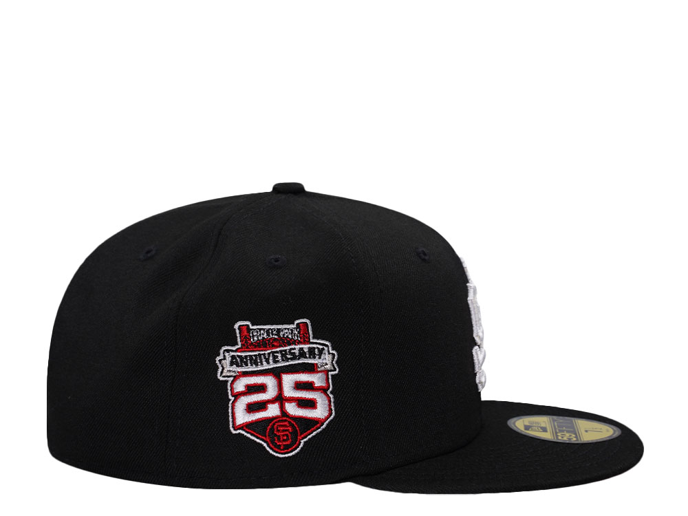 New Era San Francisco Giants 25th Anniversary Black Prime Edition 59Fifty Fitted Cap