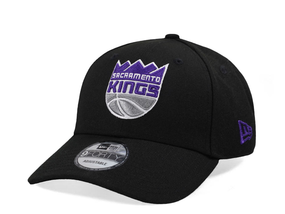 New Era Sacramento Kings The League Black Edition 9Forty Strapback Cap