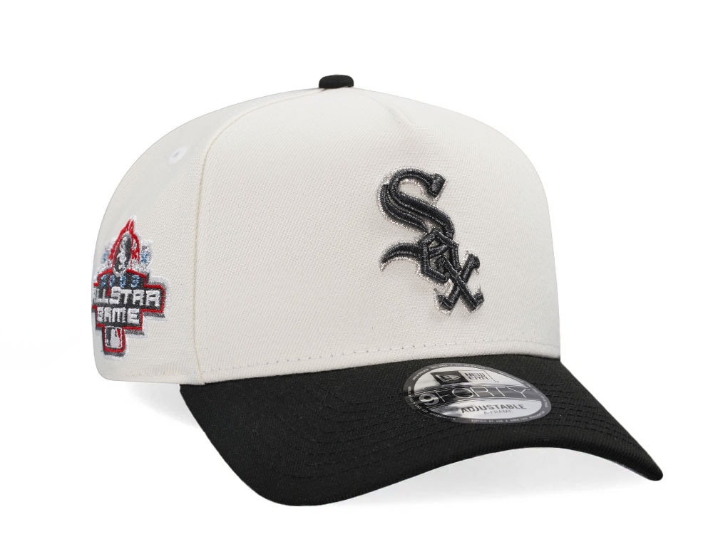 New Era Chicago White Sox All Star Game 2003 Chrome Metallic Two Tone 9Forty A Frame Snapback Cap