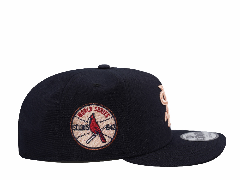 New Era St. Louis Cardinals World Series 1942 Navy Prime Edition 9Fifty A Frame Snapback Cap