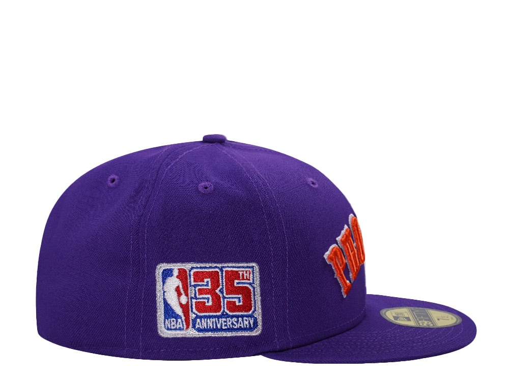 New Era Phoenix Suns 35th Anniversary Purple Prime Edition 59Fifty Fitted Cap