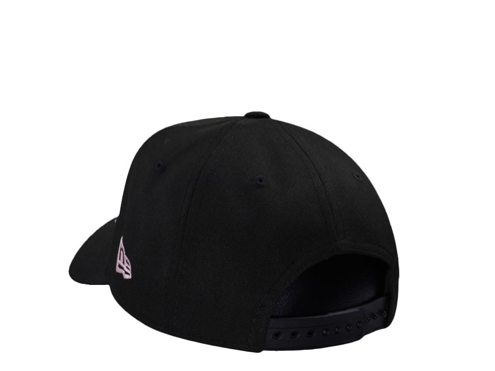 New Era New York Yankees World Series 2000 Cherry Blossom Black Pink Edition 9Forty A Frame Snapback Cap