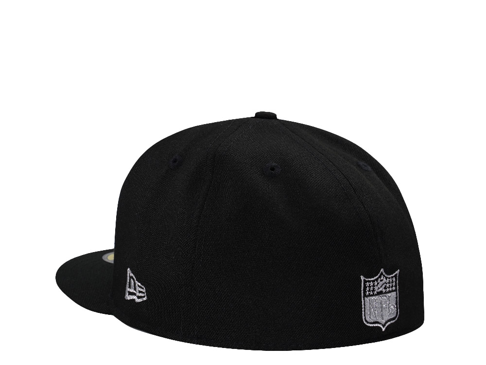 New Era Oakland Raiders 98 Kick Off Black Prime Edition 59Fifty Fitted Cap
