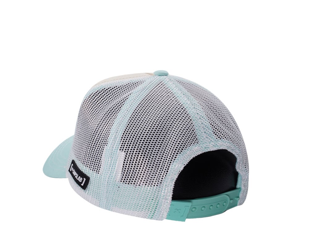 Capslab Tom and Jerry Beige Trucker Snapback Cap