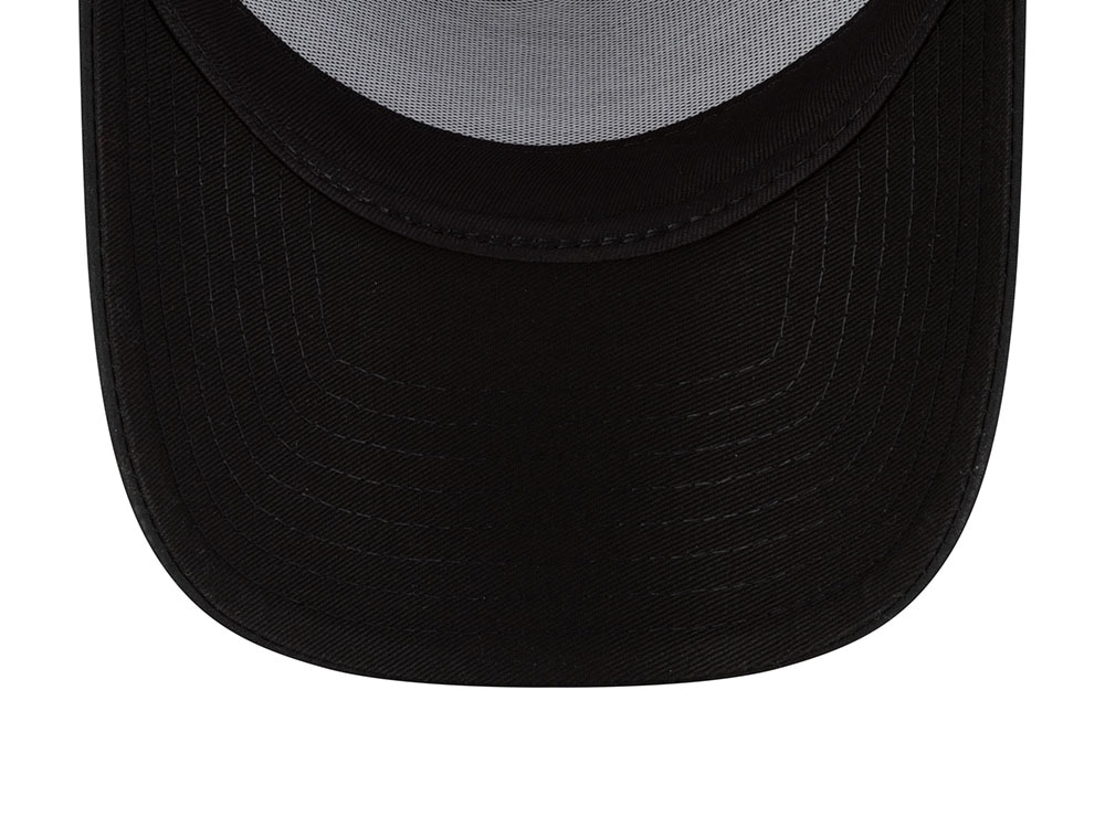 New Era AS Roma Black 9Forty A Frame Trucker Snapback Cap