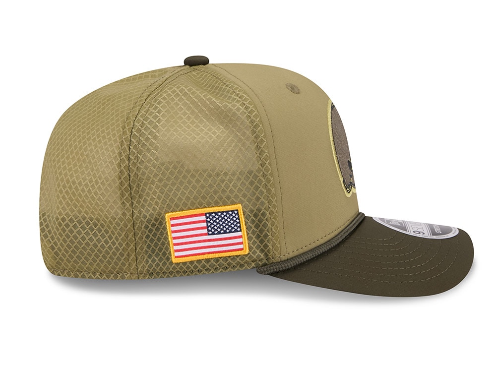 New Era Cleveland Browns Salute To Service 2025 9Seventy Snapback Cap