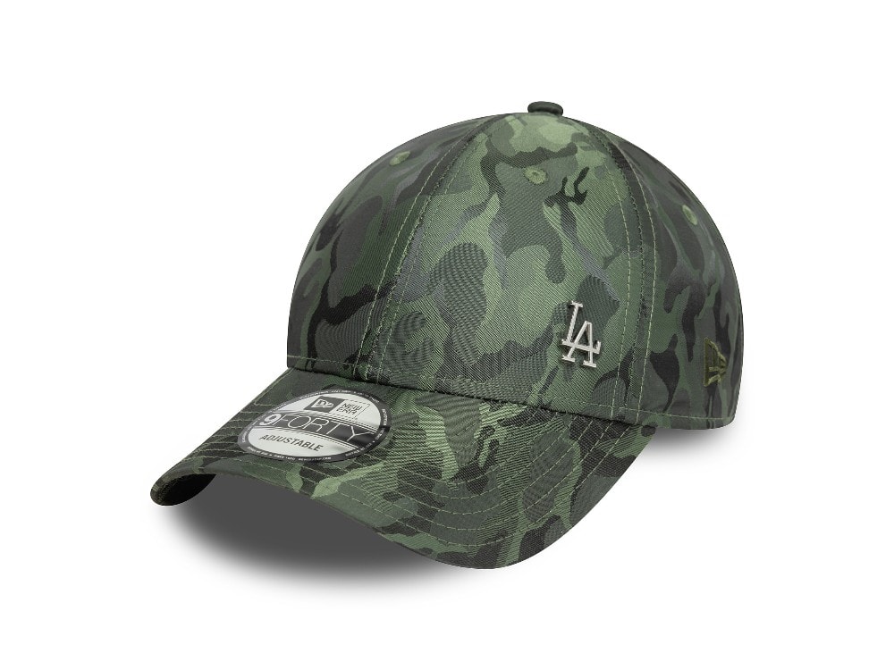 New Era Los Angeles Dodgers Flawless Pin Camouflage 9Forty Strapback Cap