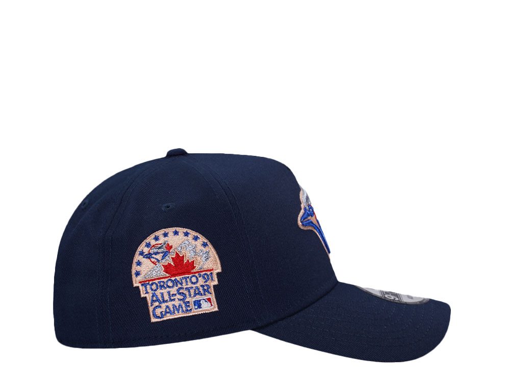 New Era Toronto Blue Jays All Star Game 1991 Navy Prime Edition 9Forty A Frame Snapback Cap