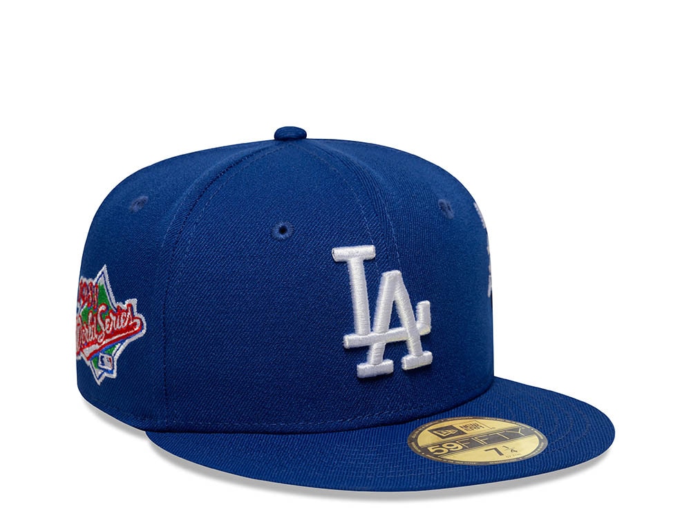 New Era Los Angeles Dodgers World Series 1988 Multi Kanji Blue Prime Edition 59Fifty Fitted Cap