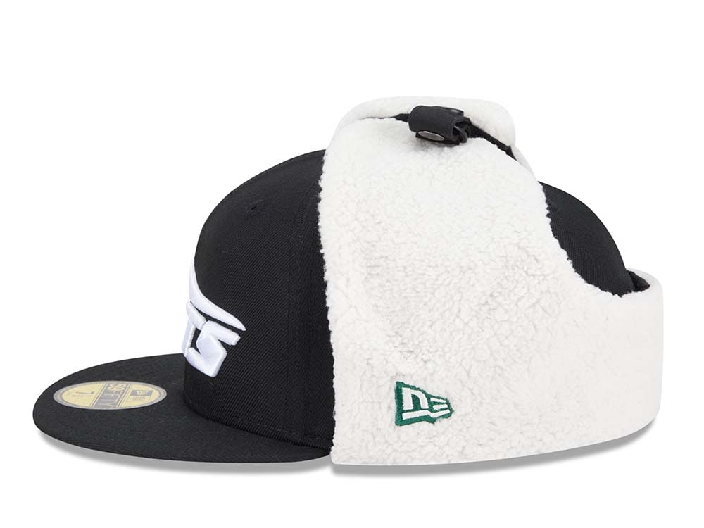 New Era New York Jets Classic Black 59Fifty Dogear Fitted Cap