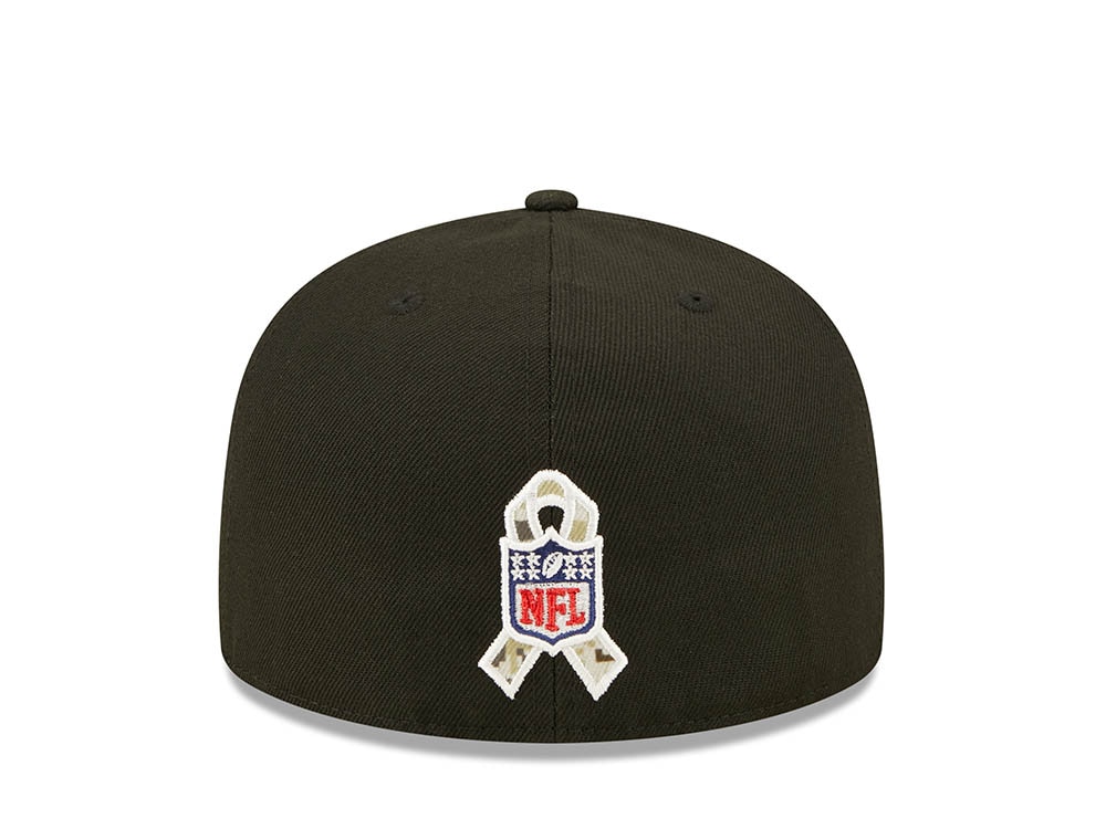 New Era Houston Texans Salute to Service 2022 Fitted 59Fifty Cap