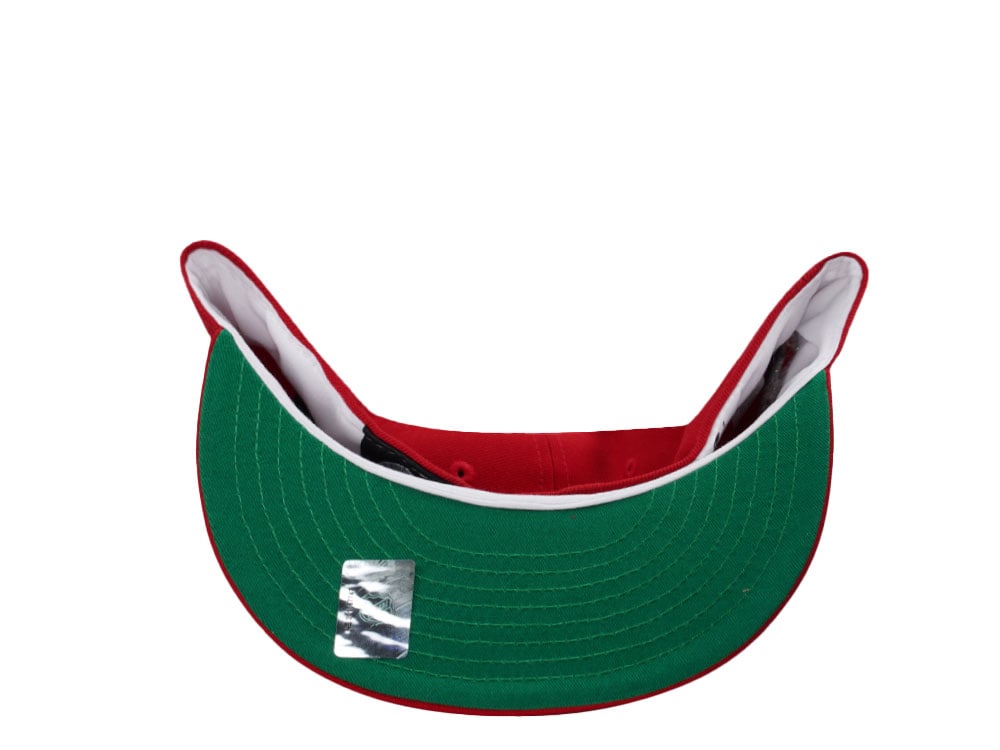 New Era Detroit Red Wings 100th Anniversary Scarlet Farewell Edition 59Fifty Fitted Cap