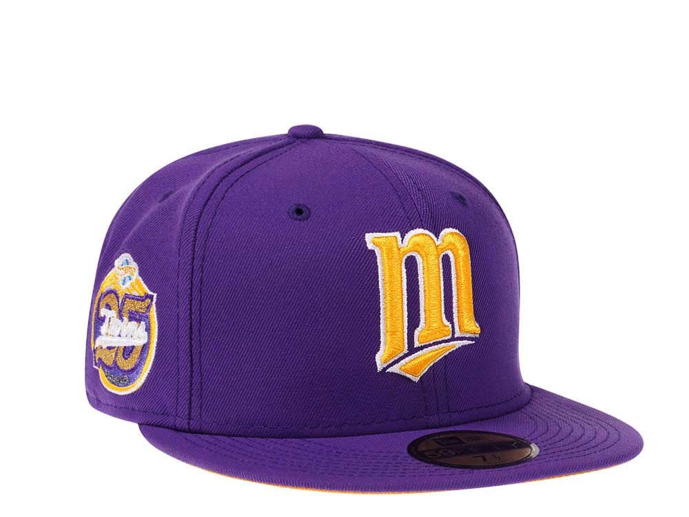 New Era Minnesota Twins 25th Anniversary Color Flip Edition 59Fifty Fitted Cap