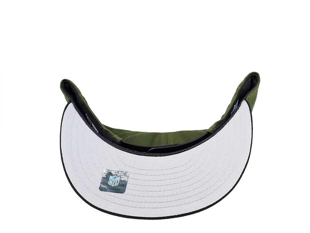 New Era Tampa Bay Buccaneers Olive Black Edition 9Fifty Snapback Cap